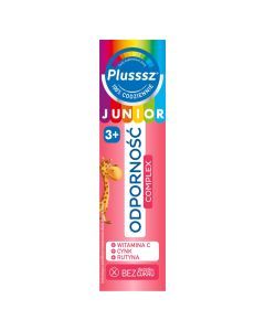 Plusssz Junior Odporność Complex, tabletki musujące, 20 szt.