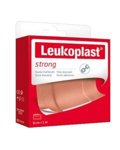 Leukoplast Strong, plaster, 8 cm x 1m, 1 szt.