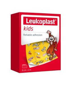 Leukoplast Kids, plaster, 6 cm x 1 m, 1 szt.