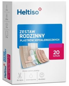 Heltiso, plast.,hipoalergiczne,zestaw rodzinny, 20 szt