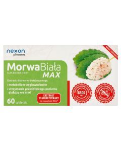 Morwa Biała MAX, tabletki, 60 szt.