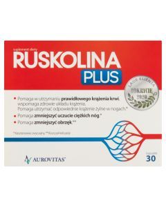 Ruskolina Plus, kaps.,(Aurovitas), 30 szt