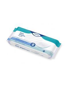 Tena Wet Wipes Original, zapachowe chusteczki nawilżane, 48 szt.