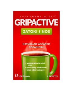 Gripactive Zatoki i Nos, prosz., 6 sasz.