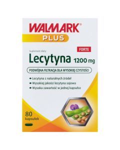 Lecytyna 1200 mg Forte, kapsułki, 80 szt. Walmark