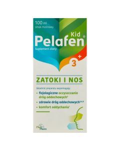 Phytopharm Pelafen Kid 3+ Zatoki i Nos, płyn, 100 ml