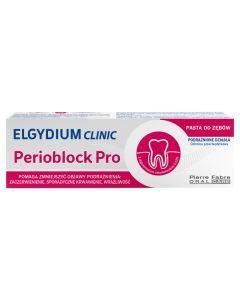 Elgydium Clinic Perioblock Pro, pasta do zębów, 50 ml