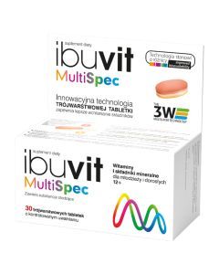 Ibuvit MultiSpec, tabletki trójwarstwowe, 30 szt.