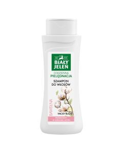 Bialy Jelen, szamp.,z bawelna,wlosy suche, 300 ml