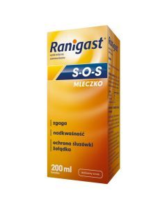 Ranigast S-O-S MLECZKO, zawiesina doustna, 200 ml