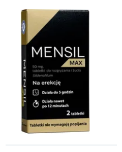 Mensil Max, 50 mg, tabletki do rozgryzania i żucia, 2 szt.