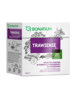 Bonatium Trawienie fix, herbatka ziołowa, 20 sztuk