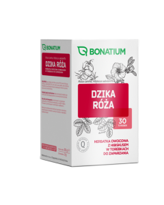 Bonatium Dzika roza,herbatka owoc., z hibiskusem, 3 g, 30szt