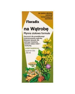 Floradix na Wątrobę, płyn, 250 ml