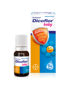 Dicoflor Baby, probiotyk, krople, 5 ml