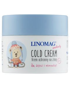 Linomag Cold Cream, krem ochronny na zimę dla dzieci i niemowląt, 50 ml