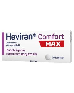 Heviran Comfort MAX, 400 mg, tabletki, 30 szt.