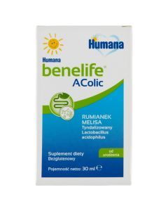 Humana benelife AColic, płyn, 30 ml