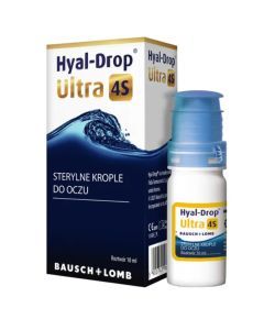 Hyal-Drop Ultra 4S, krople do oczu, 10 ml