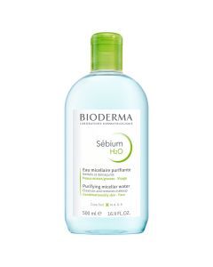 Bioderma Sebium H2O, woda micelarna oczyszczająca skórę, antybakteryjna, 500 ml