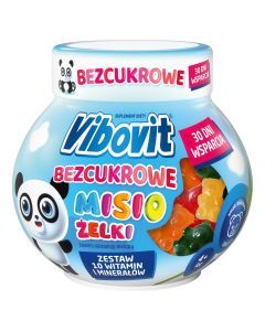 Vibovit Bezcukrowe Misio żelki, 120 g
