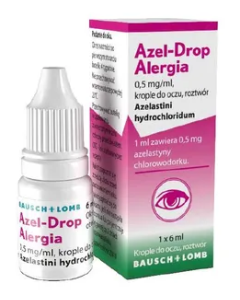 Azel-Drop Alergia, 0,5 mg/ml, krople do oczu, 6 ml, butelka