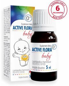 Active Flora Baby+, krople, 5 ml