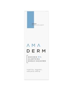 Amaderm, krem do twarzy z 5% mocznikiem, nawilżający, 50 ml