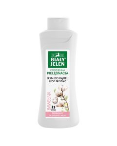 Bialy Jelen, plyn d/kap.,i pod prysznic,Bawelna, 750 ml