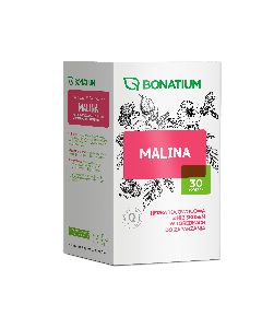 Bonatium Malina herbatka owocowa z hibiskusem, 30 sztuk
