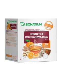 Bonatium Herbatka rozgrzewajaca, fix, 2 g, 20 sasz.