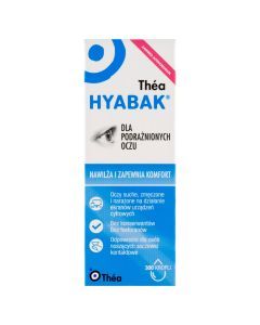 Hyabak 0,15%, krople do oczu i soczewek kontaktowych, nawilżające, 10 ml