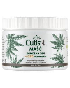 Cutis Ł, maść, konopna, 20%+CBD, 400 ml