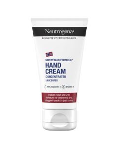 Neutrogena Formuła Norweska, skoncetrowany, bezzapachowy krem do rąk, 75 ml