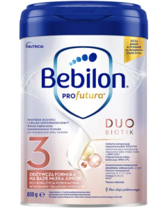 Bebilon PROfutura DUOBIOTIK 3, formuła na bazie mleka po 1. roku życia, 800 g