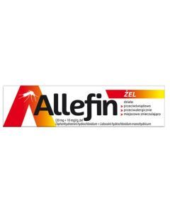 Allefin, (20 mg + 10 mg)/g, żel, 30 g