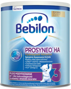 Bebilon Prosyneo HA 3, mleko modyfikowane po 1. roku, 400 g