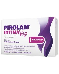 Pirolam Intima Vag, 500 mg, tabletka dopochwowa, 1 szt.