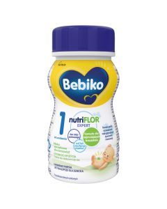 Bebiko 1 NUTRIflor Expert, mleko początkowe w płynie, 200 ml