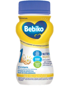 Bebiko 1 NUTRIflor Expert, mleko początkowe w płynie, 200 ml