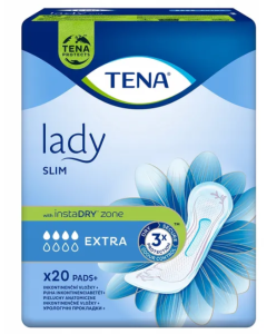 Tena Lady Slim, podpaski na nietrzymanie moczu, Extra, 20 szt.