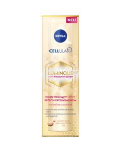 Nivea Cellular Luminous 630, fluid tonujący przeciwko przebarwieniom, SPF 20, 40 ml