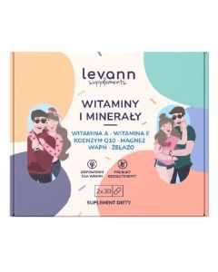 Levann "jA" Witaminy i Minerały, kapsułki, 30 szt. + 30 szt.