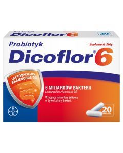 Dicoflor 6, kapsułki, 20 szt.