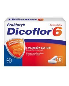 Dicoflor 6, kapsułki, 10 szt.