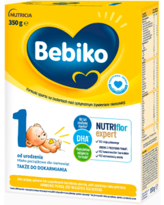 Bebiko 1 NUTRIflor Expert, mleko początkowe dla niemowląt, od urodzenia, proszek, 600 g