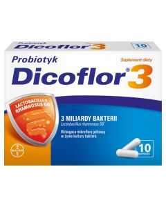 Dicoflor 3, kapsułki, 10 szt.