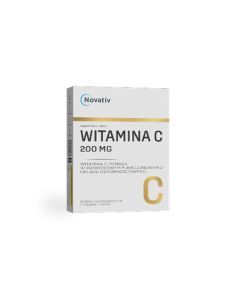 Novativ Witamina C 200 mg, tabletki, 60 sztuk