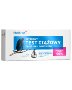 Heltiso test ciążowy płytkowy do użytku domowego