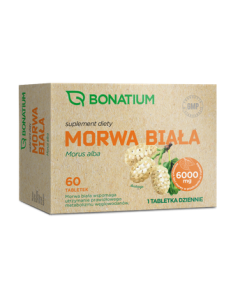 Bonatium Morwa Biala, tabl., 60 szt